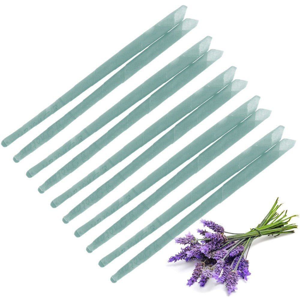 Ohrenkerzen Lavendel aus naturbelassener Baumwolle & Bienenwachs