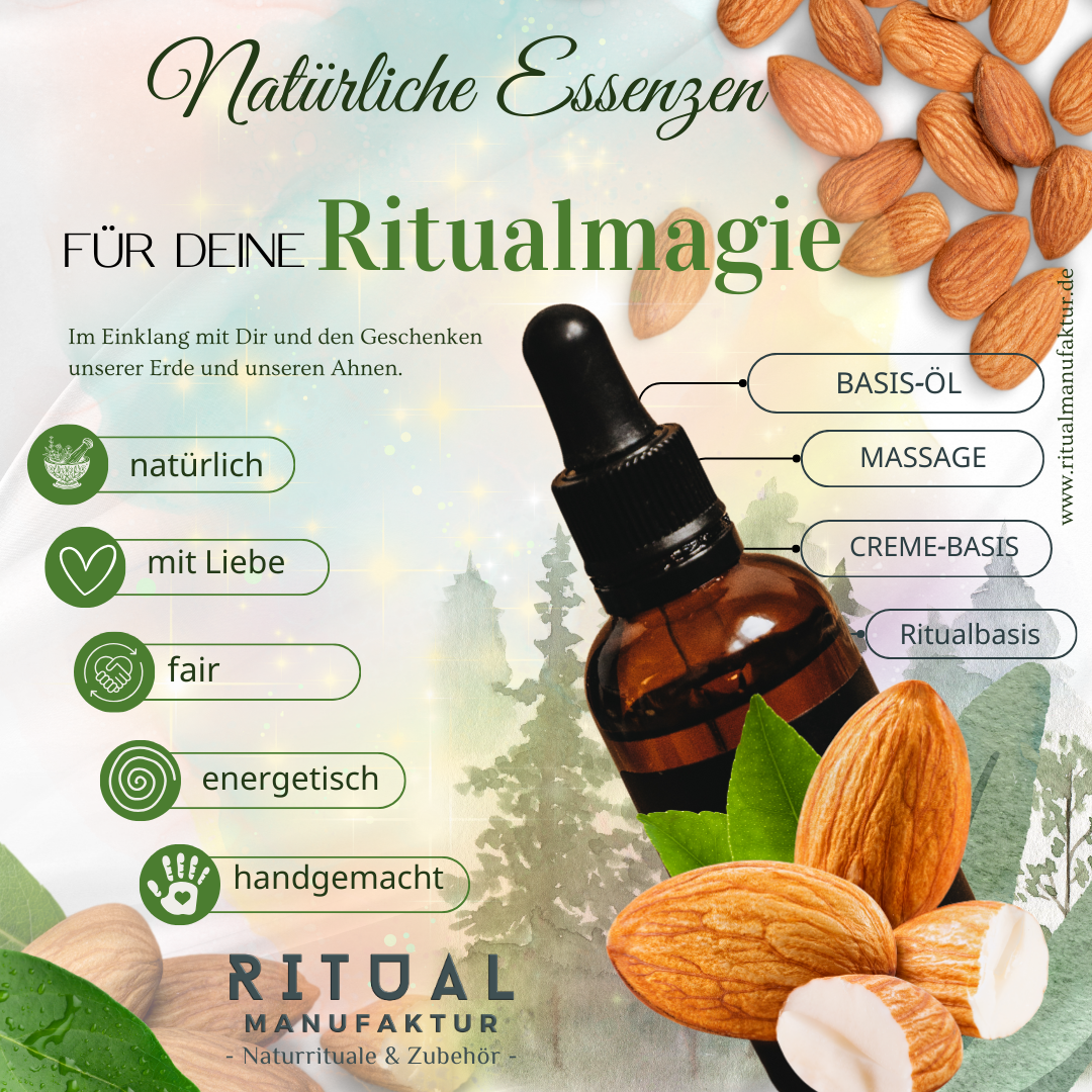 Mandelöl naturreines Basisöl Prunus Amygdalu Dulcis