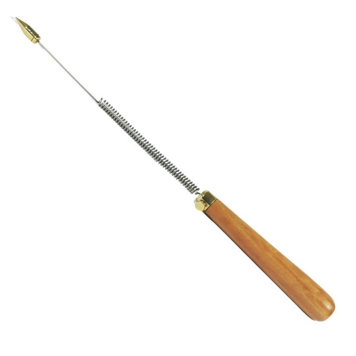 Tensor mit braunem Holzgriff ca. 28,5 cm