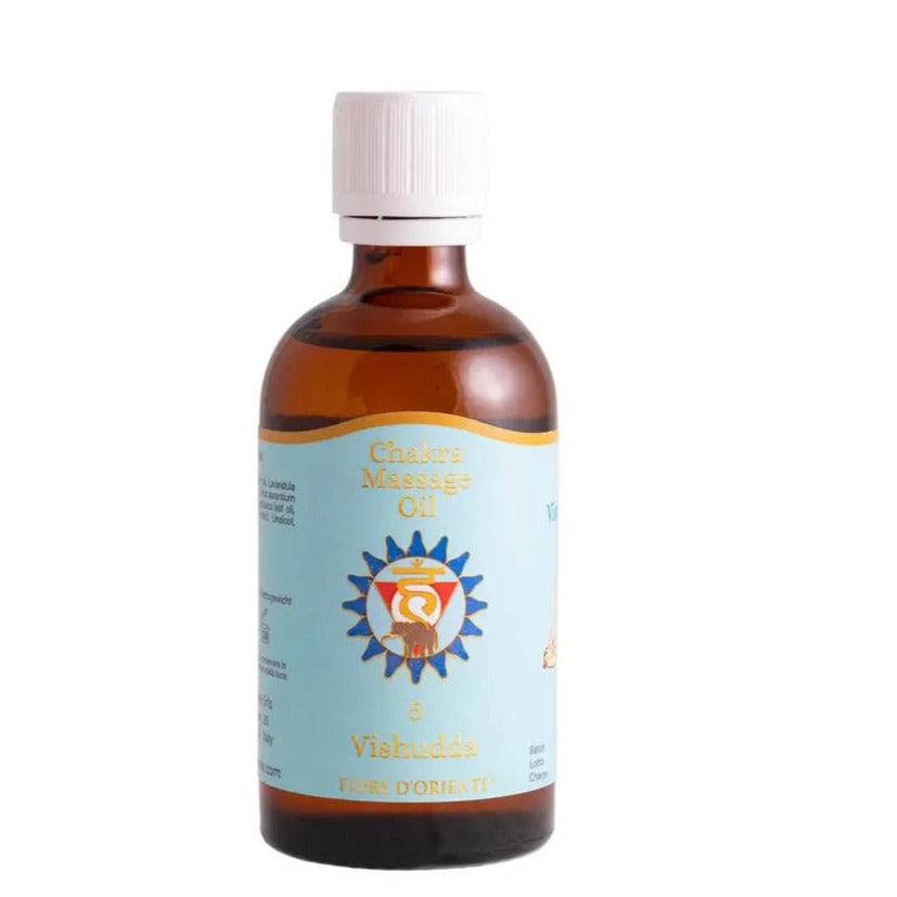 Kehl-Chakra Massage Öl Vishudda - Ritualmanufaktur.de