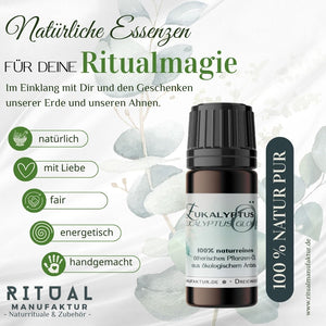 Eukalyptus naturreines ätherisches Öl - Ritualmanufaktur.de