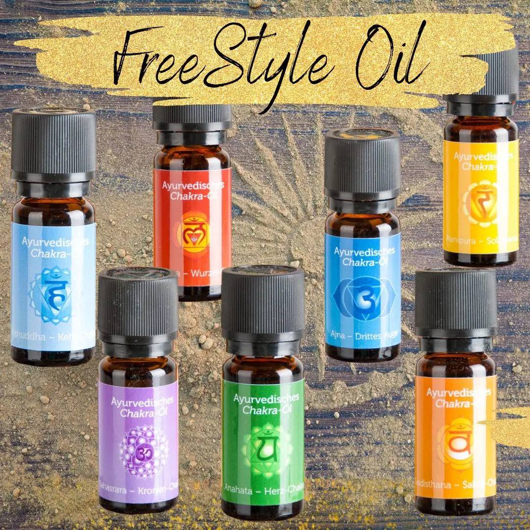 Chakra Set FreeStyle Oil - Ritualmanufaktur.de