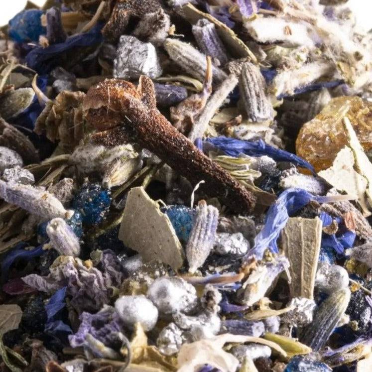 Kehlchakra I Vishudda Chakra Räuchermischung - Ritualmanufaktur.de