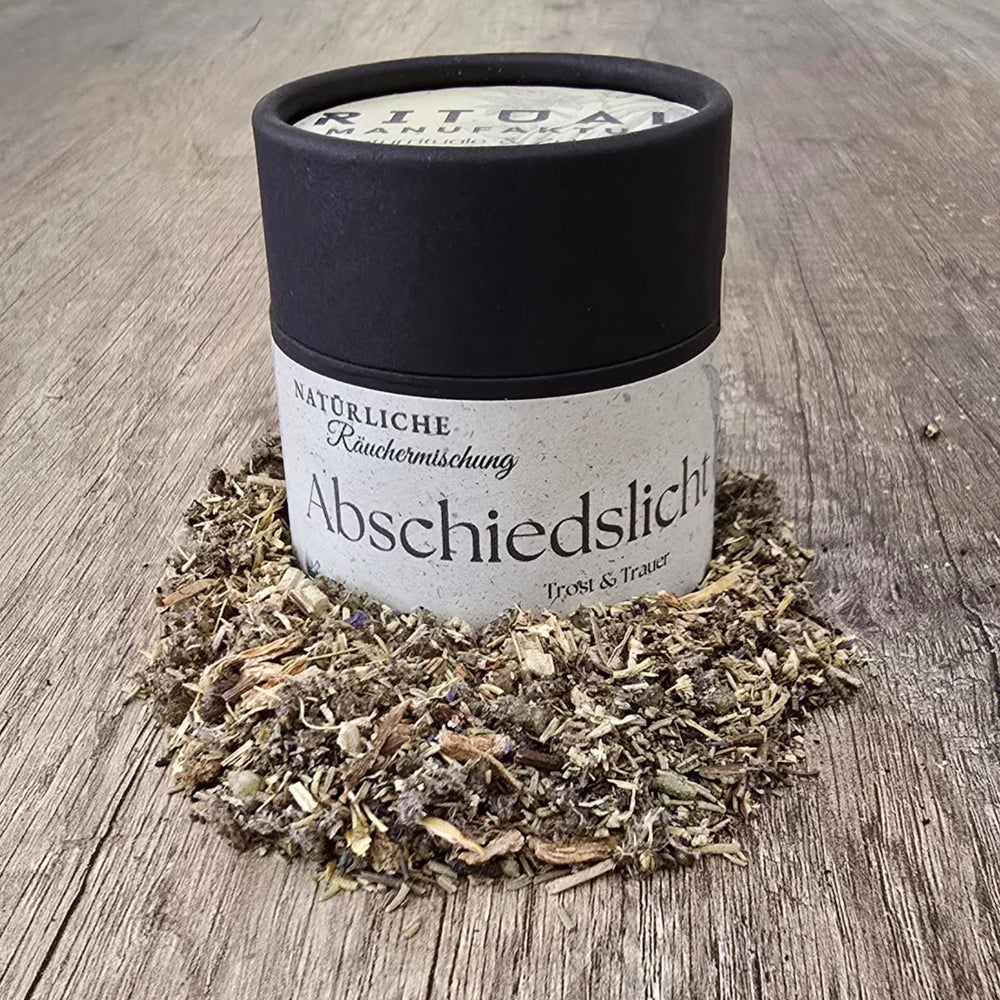 Abschiedslicht Räuchermischung - Ritualmanufaktur.de