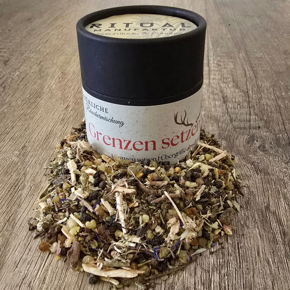 Grenzen setzen Räuchermischung - Ritualmanufaktur.de
