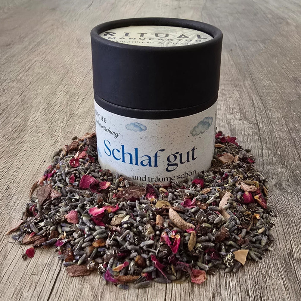 Schlaf gut I Räuchermischung - Ritualmanufaktur.de
