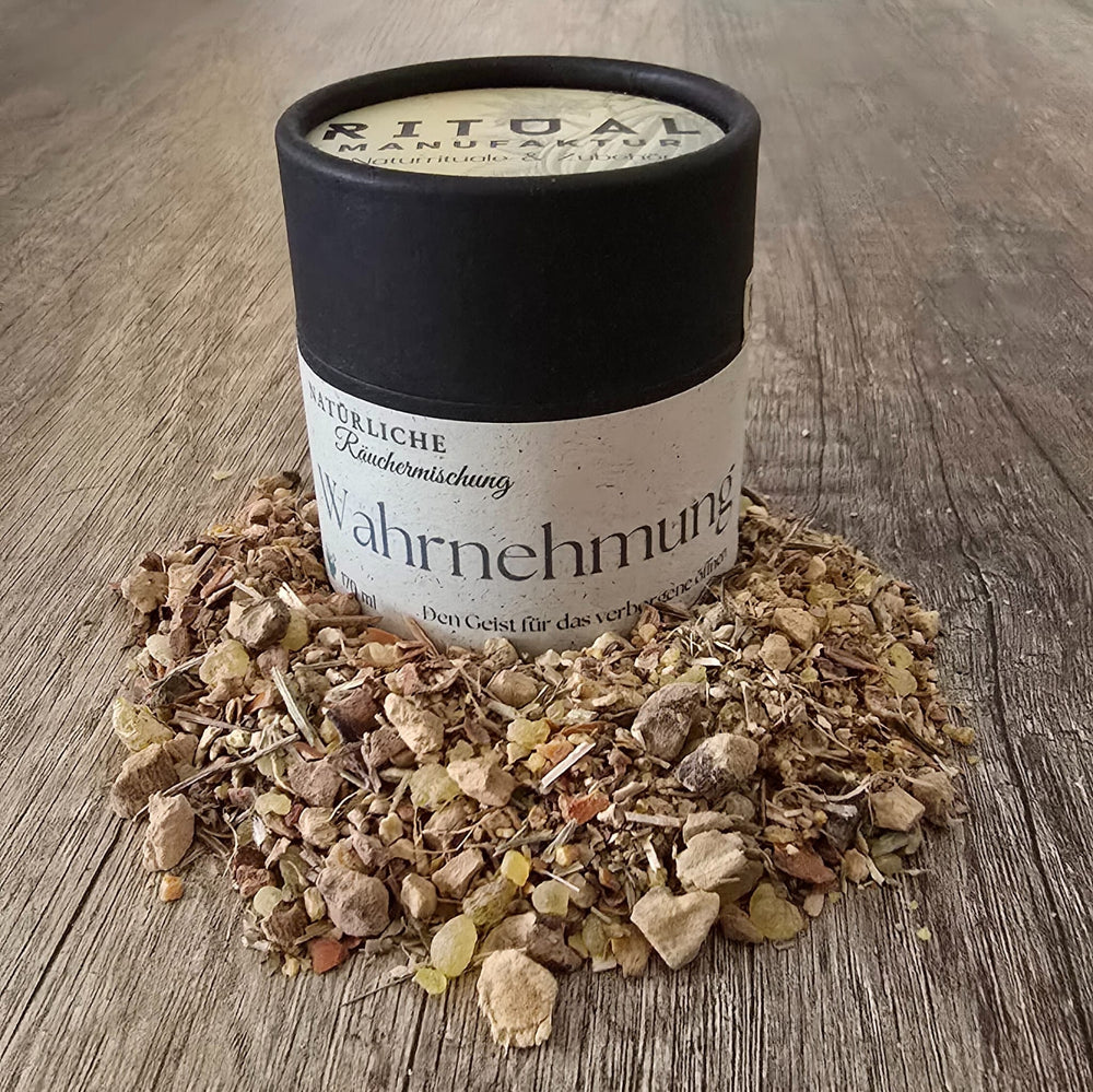 Wahrnehmung Räuchermischung - Ritualmanufaktur.de