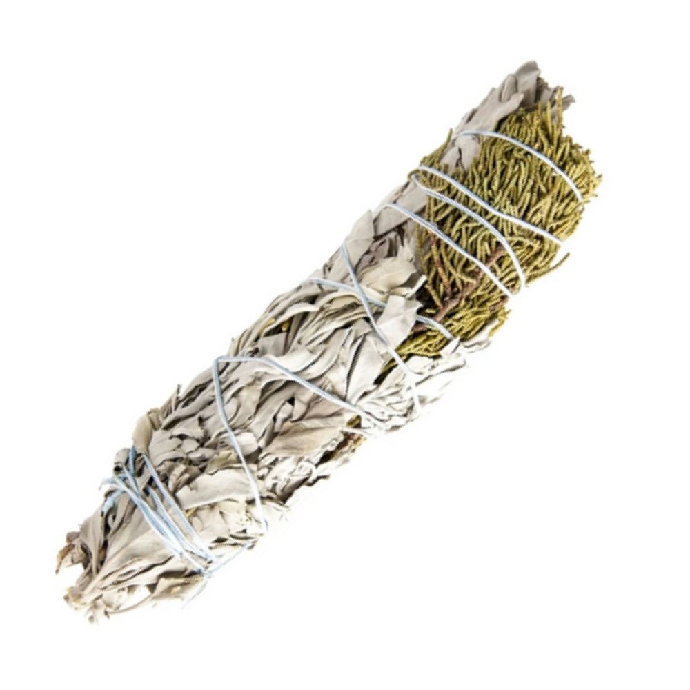 Weißer Salbei & Wacholder Kräuterbündel - Ritualmanufaktur.de