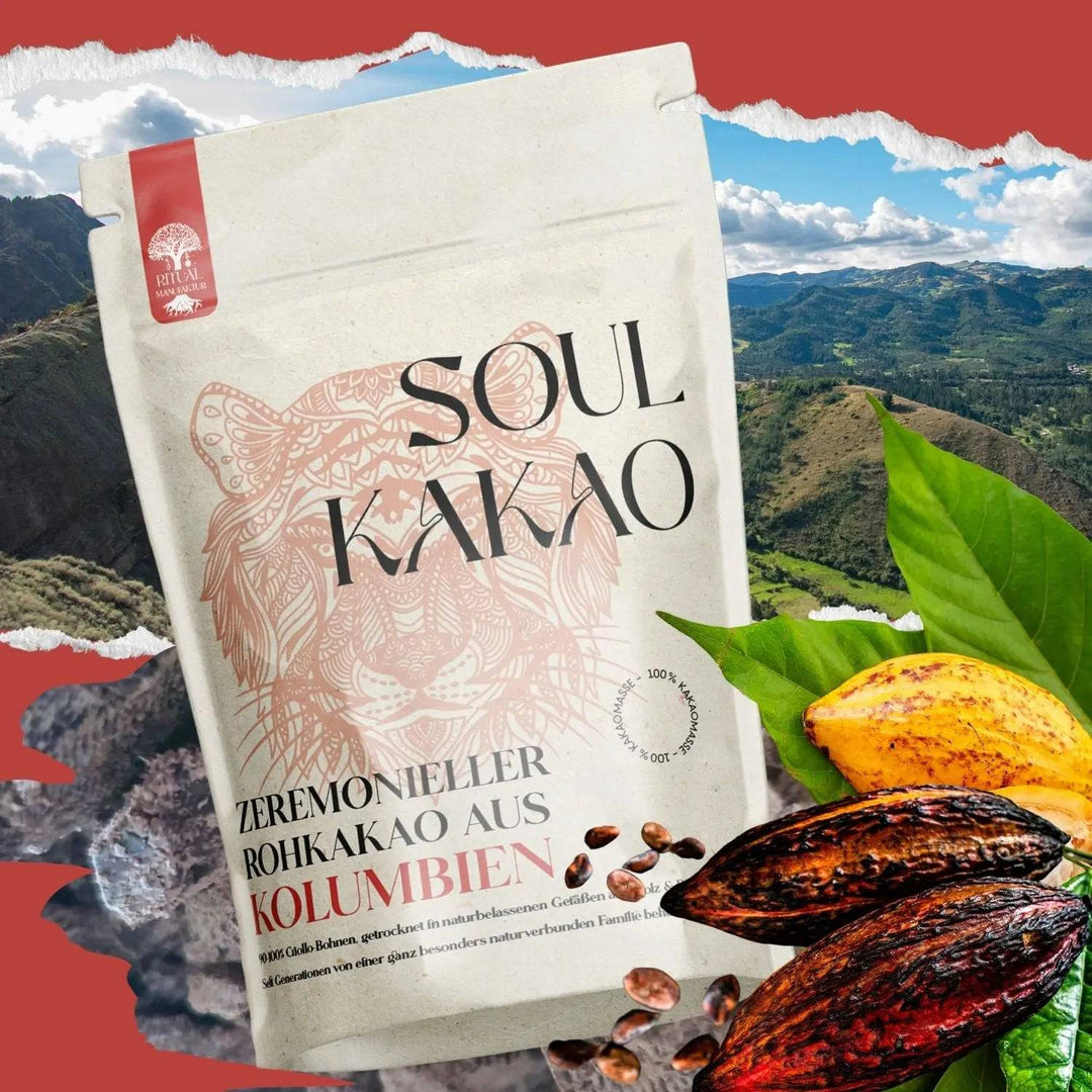 Ein Becher Bio Rohkakao je 35g - Ritualmanufaktur.de