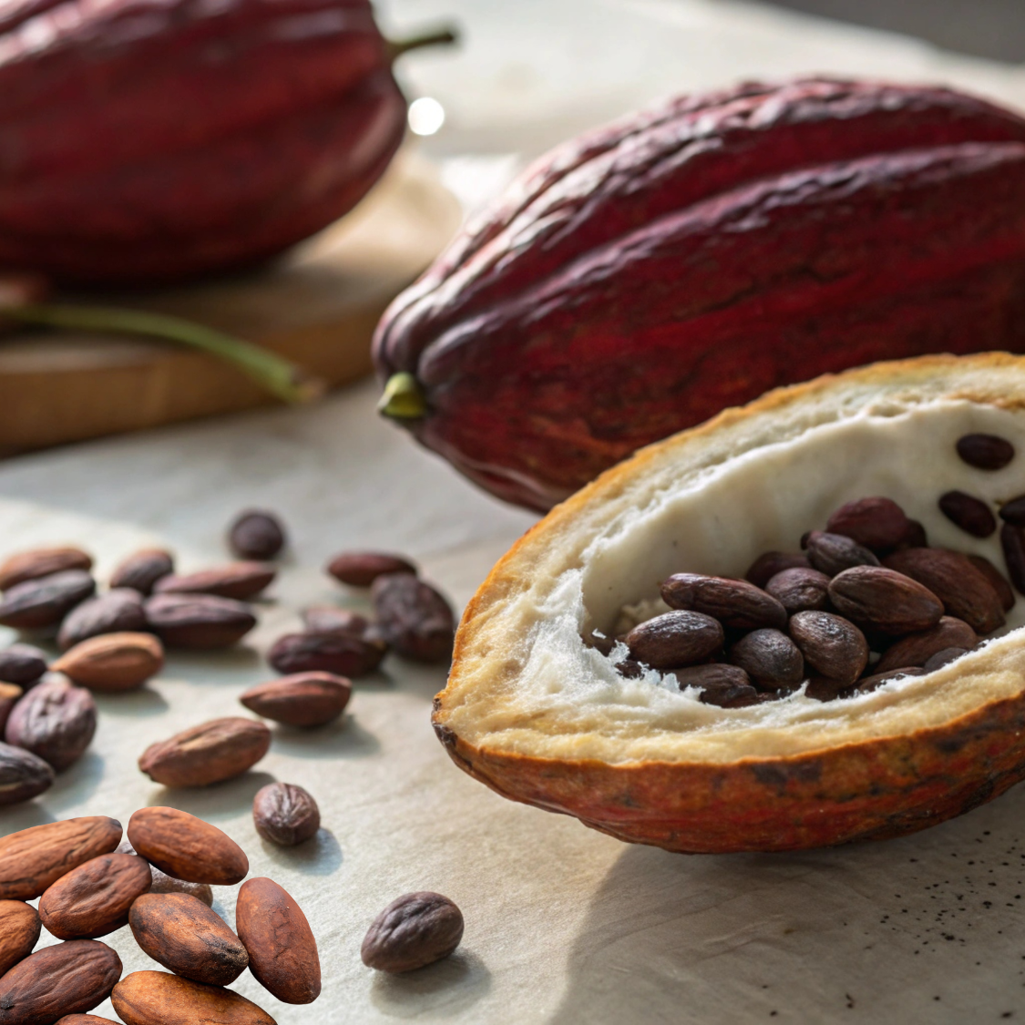 Warum die rohe Kakao Bohne so viel gesünder ist?