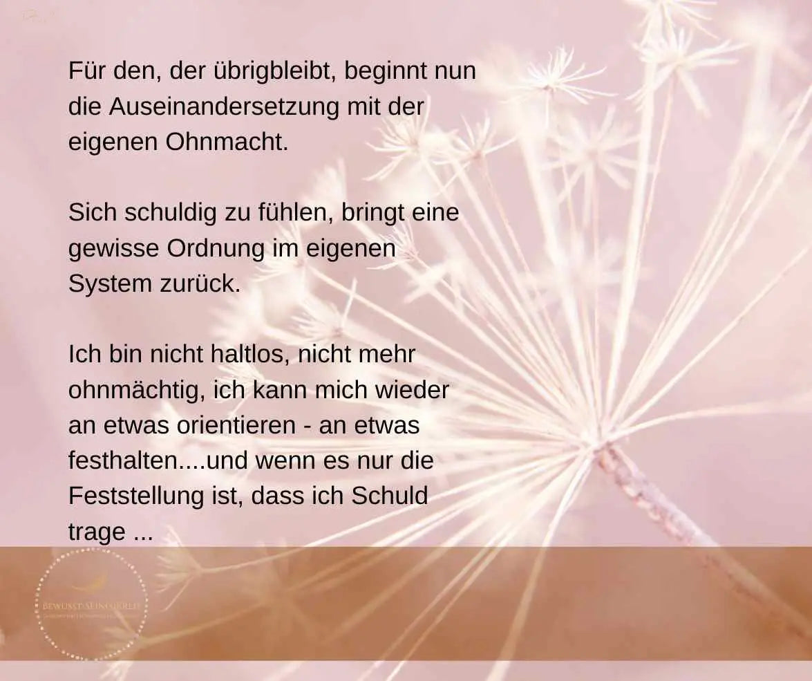 Schuld in Trauer - Ritualmanufaktur.de