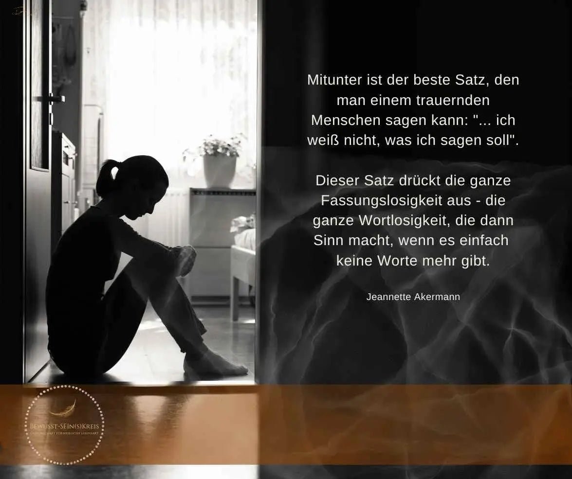 Alles ist anders - TrauerZeit - Ritualmanufaktur.de