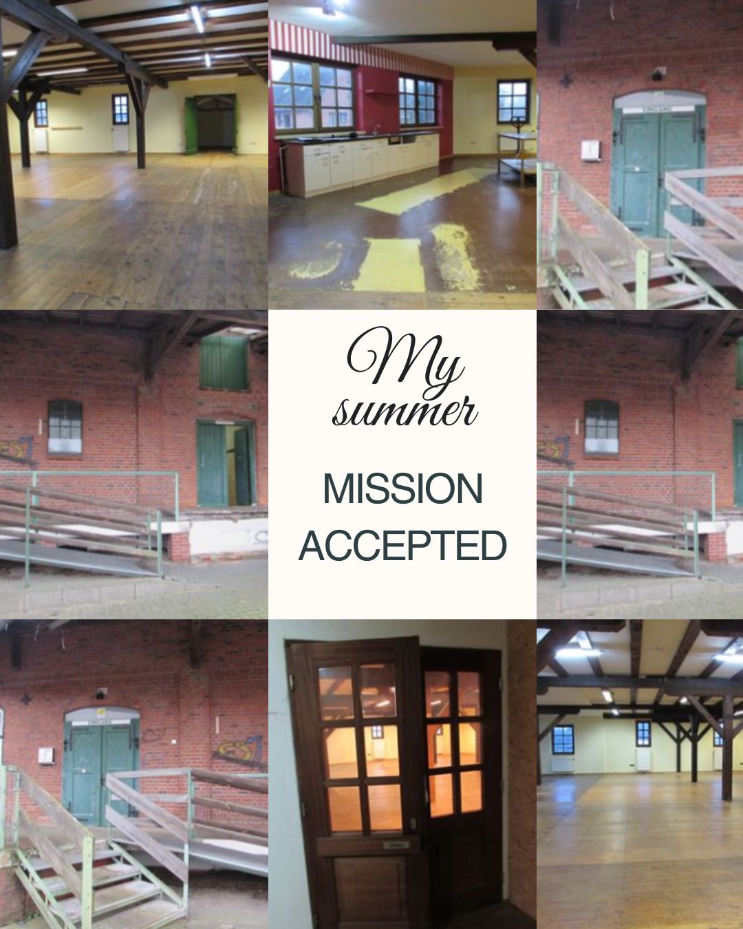 Wir haben etwas zu tun! Glücksgefühle einer alten Mühle