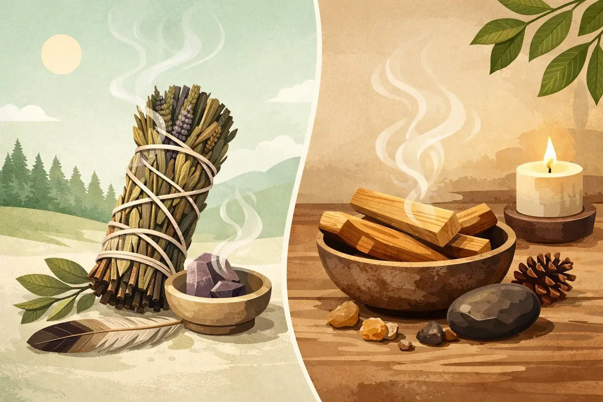 Räucherbündel vs. Räucherholz: Was passt zu dir?
