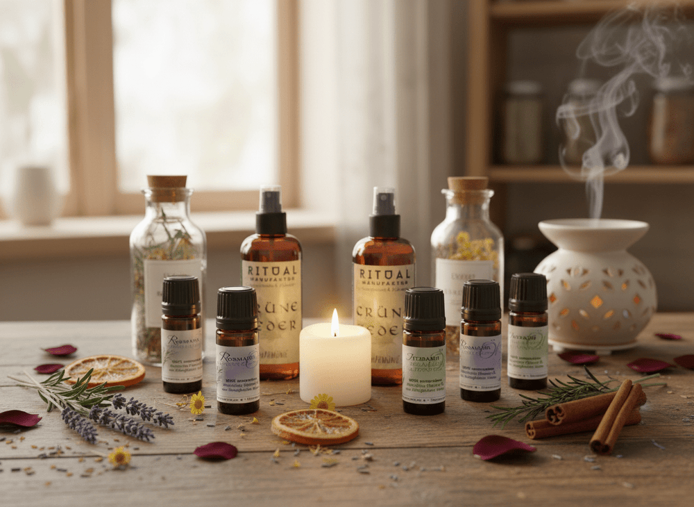 Ätherische Öle & Essenzen - Ritualmanufaktur.de