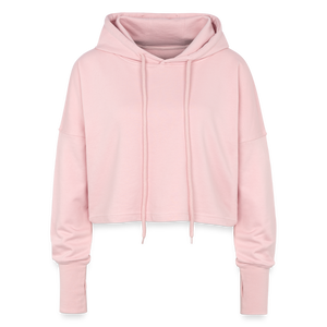 Hof Sellmer Cropped Frauen Hoodie - Hellrosa