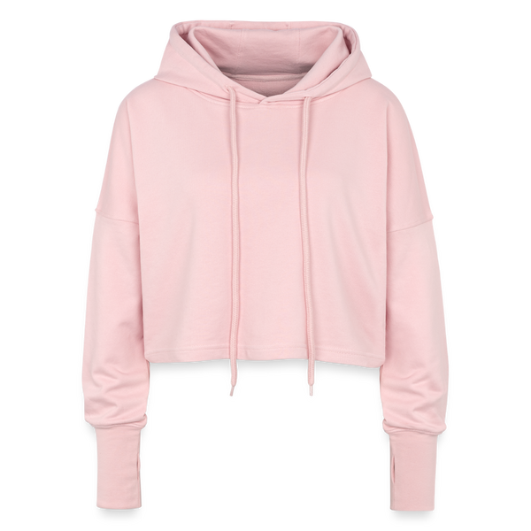 Hof Sellmer Cropped Frauen Hoodie - Hellrosa