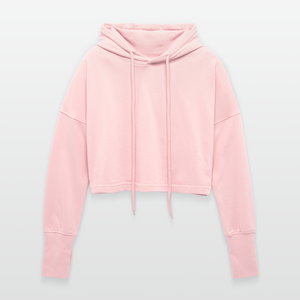 Hof Sellmer Cropped Frauen Hoodie - Hellrosa