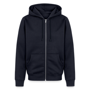 Hof Sellmer Männer Premium Kapuzenjacke dunkle Farben / weiße Schrift - Navy