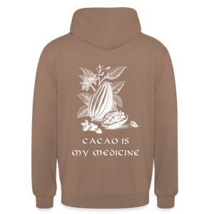 Cacao is my Medicine Premium  Hoodie - Mokka