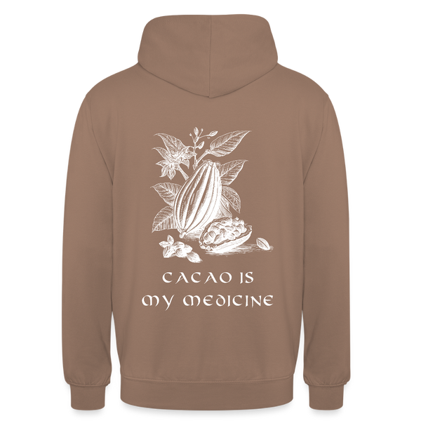 Cacao is my Medicine Premium  Hoodie - Mokka