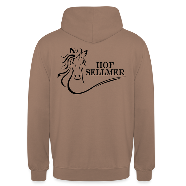 Sellmer hell Schrift schwarz - Mokka