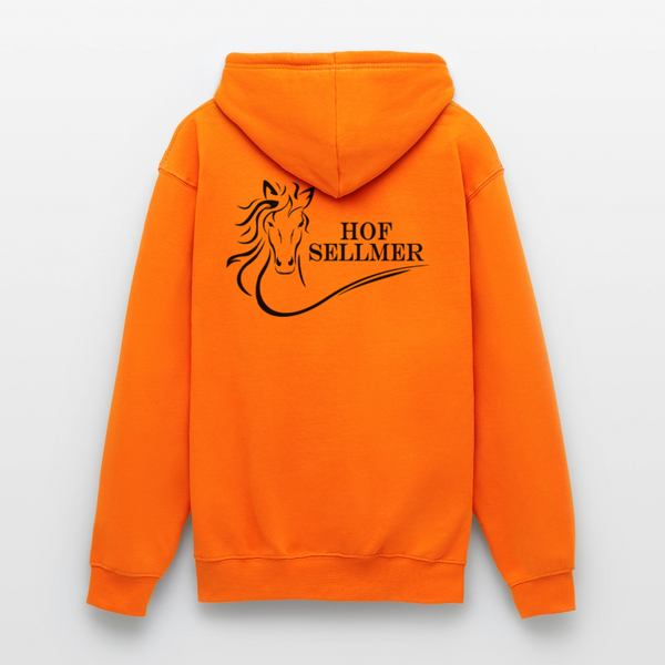 Sellmer hell Schrift schwarz - Orange