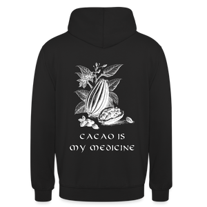 Cacao is my Medicine Premium  Hoodie - Schwarz