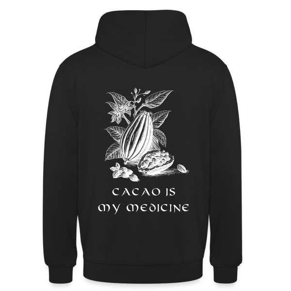 Cacao is my Medicine Premium  Hoodie - Schwarz