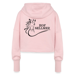 Hof Sellmer Cropped Frauen Hoodie - Hellrosa