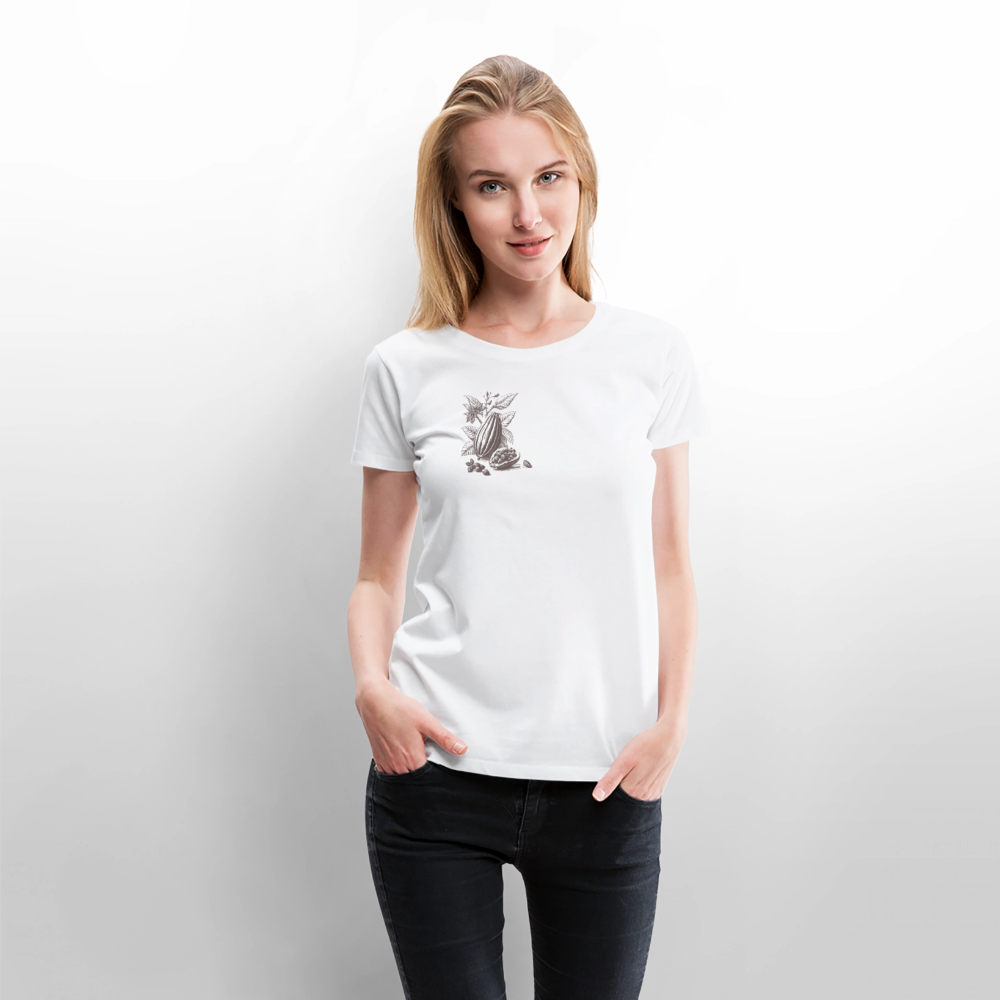 Nachhaltiges Frauen Premium T-Shirt - Weiß