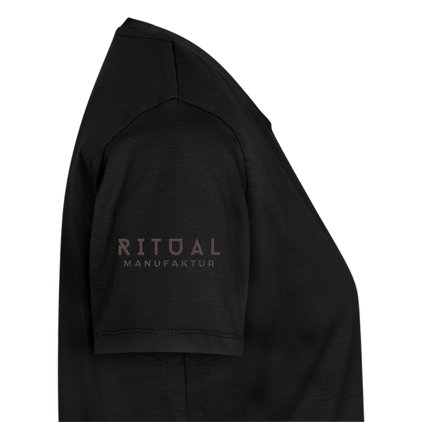 Nachhaltiges Frauen Premium T-Shirt - Schwarz