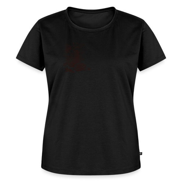 Nachhaltiges Frauen Premium T-Shirt - Schwarz