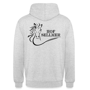 Sellmer hell Schrift schwarz - Hellgrau meliert