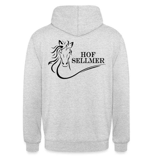 Sellmer hell Schrift schwarz - Hellgrau meliert