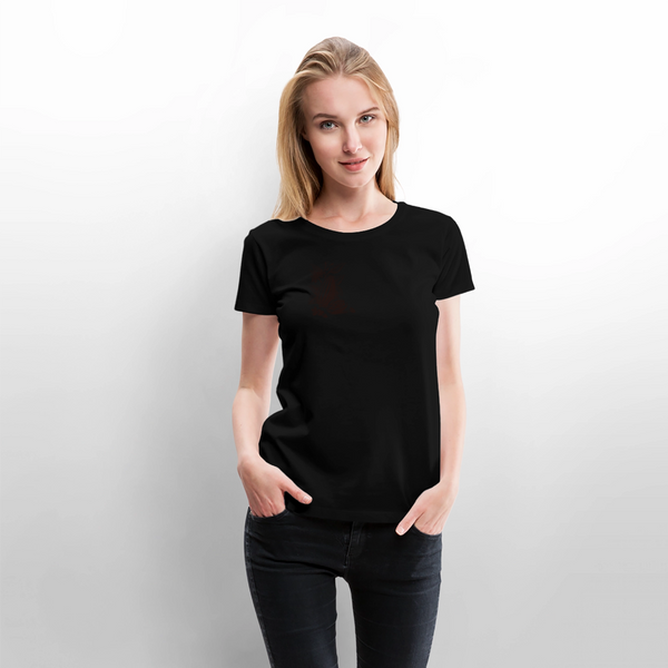 Nachhaltiges Frauen Premium T-Shirt - Schwarz