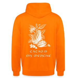 Cacao is my Medicine Premium  Hoodie - Orange