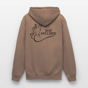 Sellmer hell Schrift schwarz - Mokka