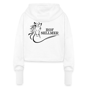 Hof Sellmer Cropped Frauen Hoodie - Weiß