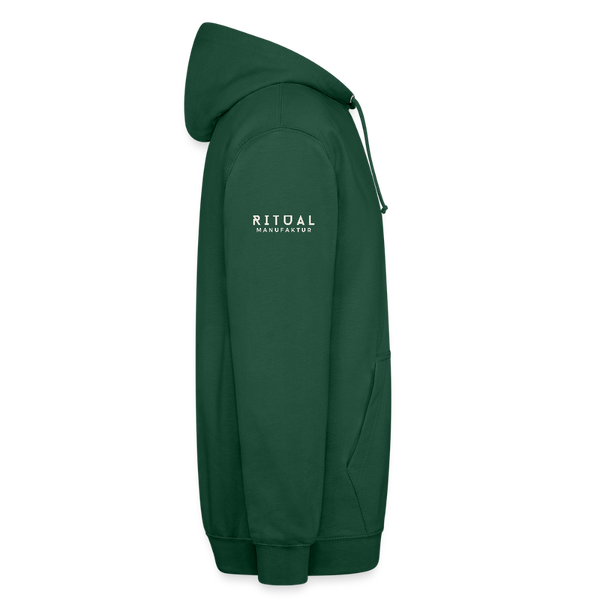 Cacao is my Medicine Premium  Hoodie - Flaschengrün