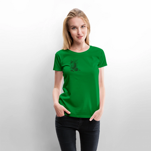 Nachhaltiges Frauen Premium T-Shirt - Grün