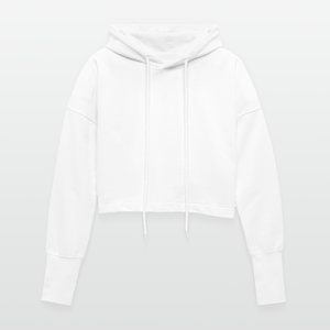 Hof Sellmer Cropped Frauen Hoodie - Weiß