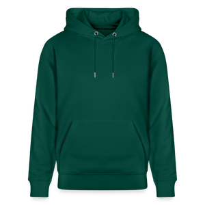 Stanley/Stella Unisex Bio-Hoodie dunkle Farben / Schrift weiss - Forest