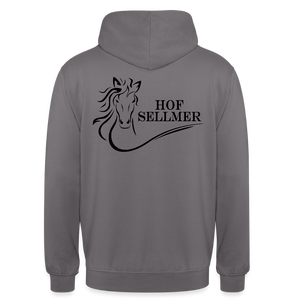 Sellmer hell Schrift schwarz - Mittelgrau