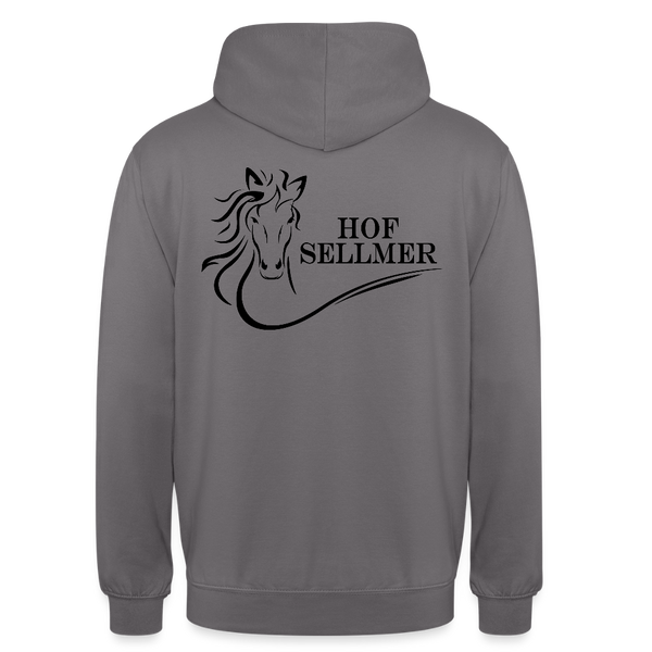 Sellmer hell Schrift schwarz - Mittelgrau