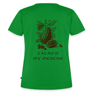 Nachhaltiges Frauen Premium T-Shirt - Grün