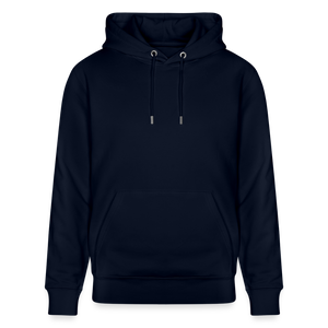 Stanley/Stella Unisex Bio-Hoodie dunkle Farben / Schrift weiss - Navy