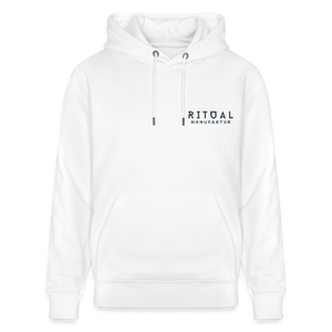 Feel Free – Premium Hoodie Pilzmagie - Weiß