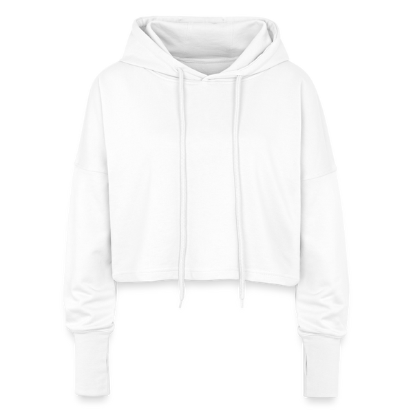 Hof Sellmer Cropped Frauen Hoodie - Weiß