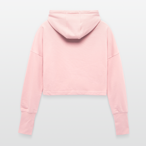 Hof Sellmer Cropped Frauen Hoodie - Hellrosa